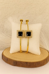 Adjustable Adult Bangle-99 (Black)